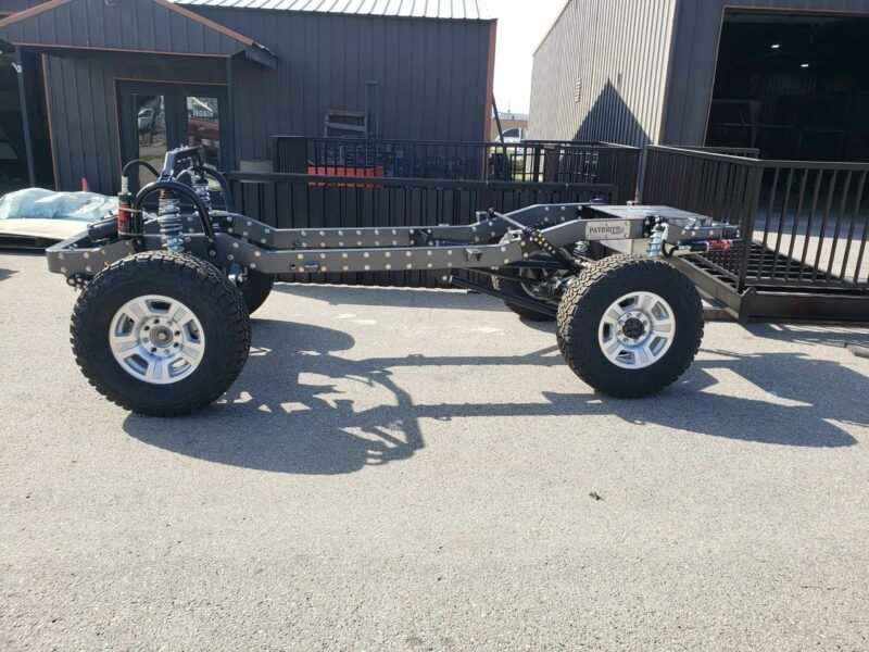 Patriot Independence Series modular chassis for 1969-72 K5 Blazer with bolt-on body mounts and IFS front suspension